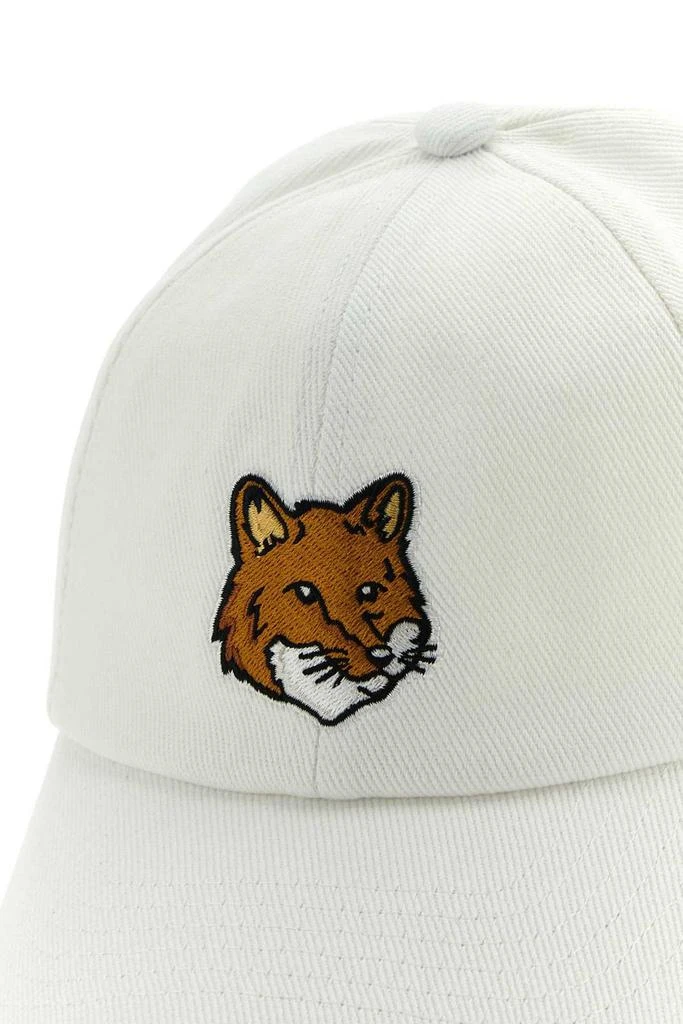 Maison Kitsune Maison Kitsuné Fox Head Embroidered Baseball Cap 4