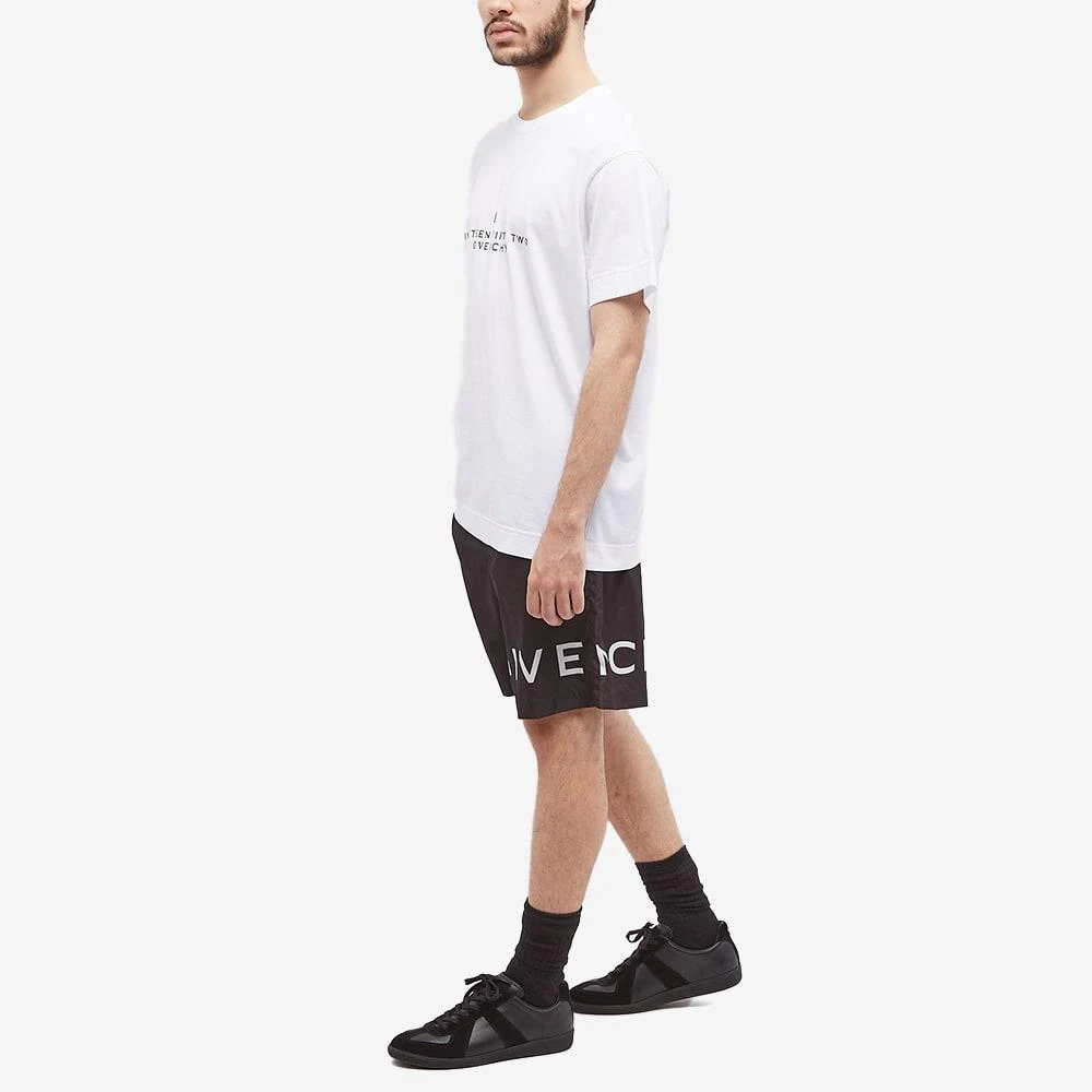 Givenchy Givenchy Logo Long Swim Shorts 4