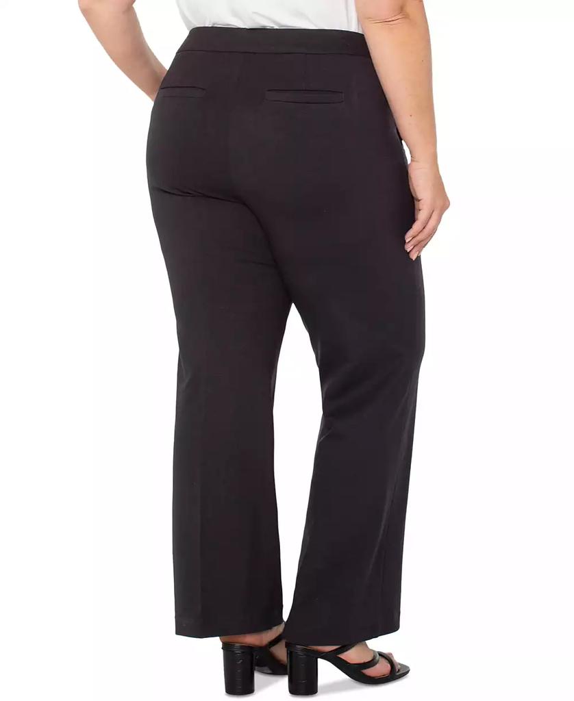 Liverpool Liverpool Plus Size Pull On Wide Leg Pants