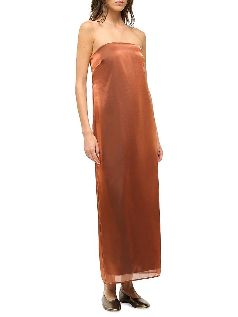 Staud Casey Strapless Maxi Dress 3
