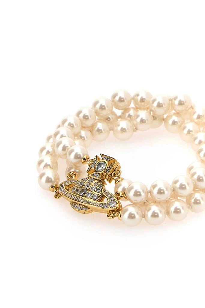 Vivienne Westwood Vivienne Westwood Graziella Orb-Charm Embellished Bracelet 2