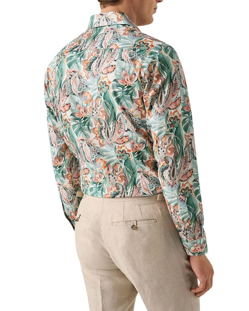 Eton Slim Fit Printed Button Front Shirt 2