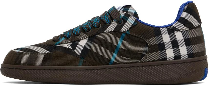 Burberry Brown Check Terrace Sneakers 3