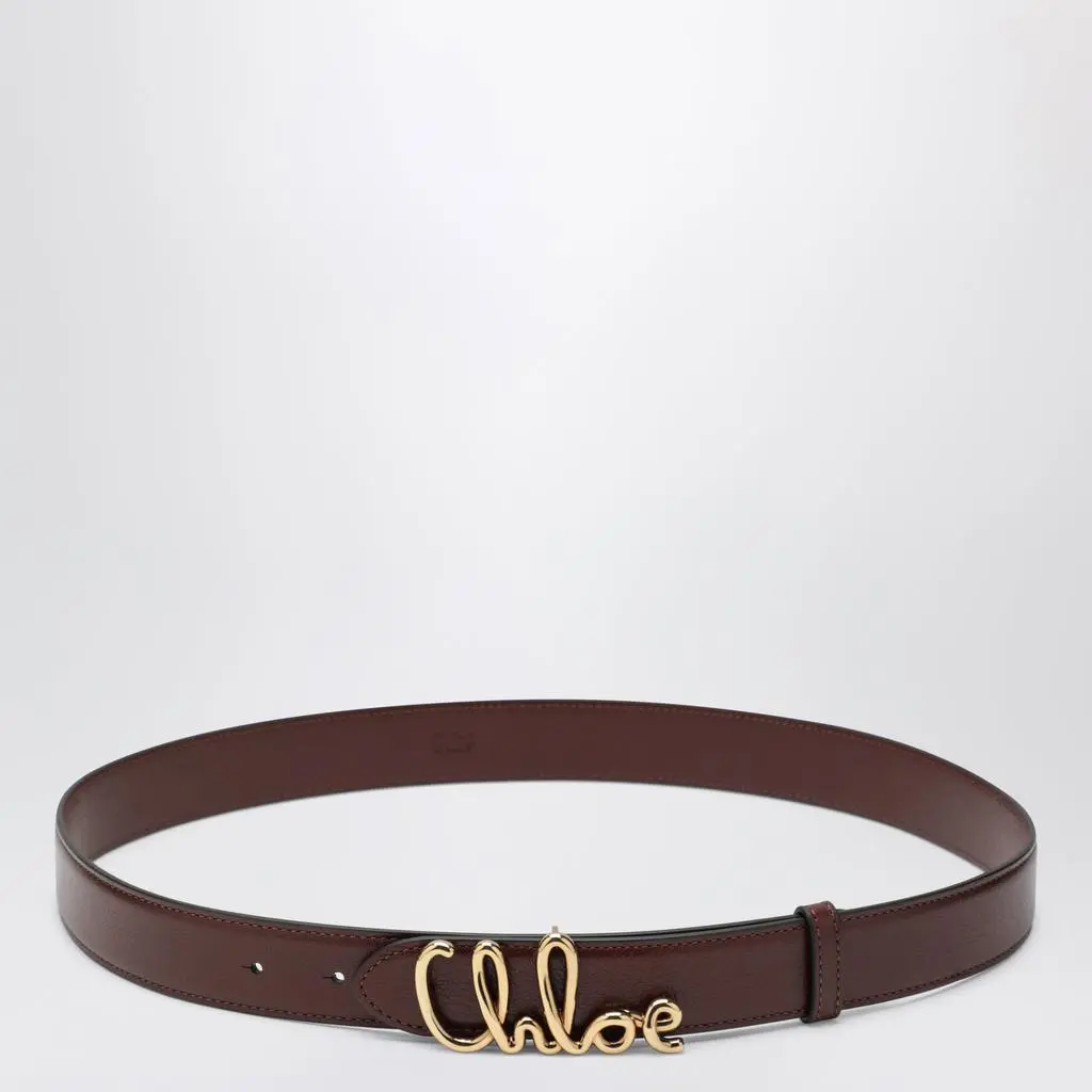 Chloé Brown The Chloé Iconic Belt