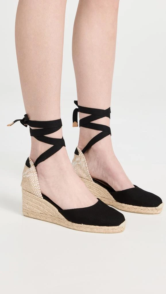 Castaer Carina Mid Wedge Canvas Espadrilles 3