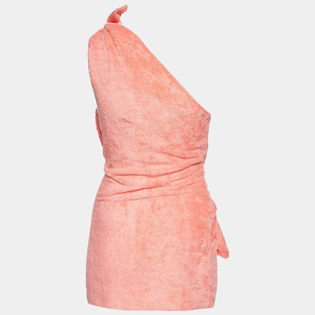 strapless open back dress Chanel Spring/Summer 2022 pink bouclé mini dress-vintage inspired knit –  Wayward Debutante main image 1