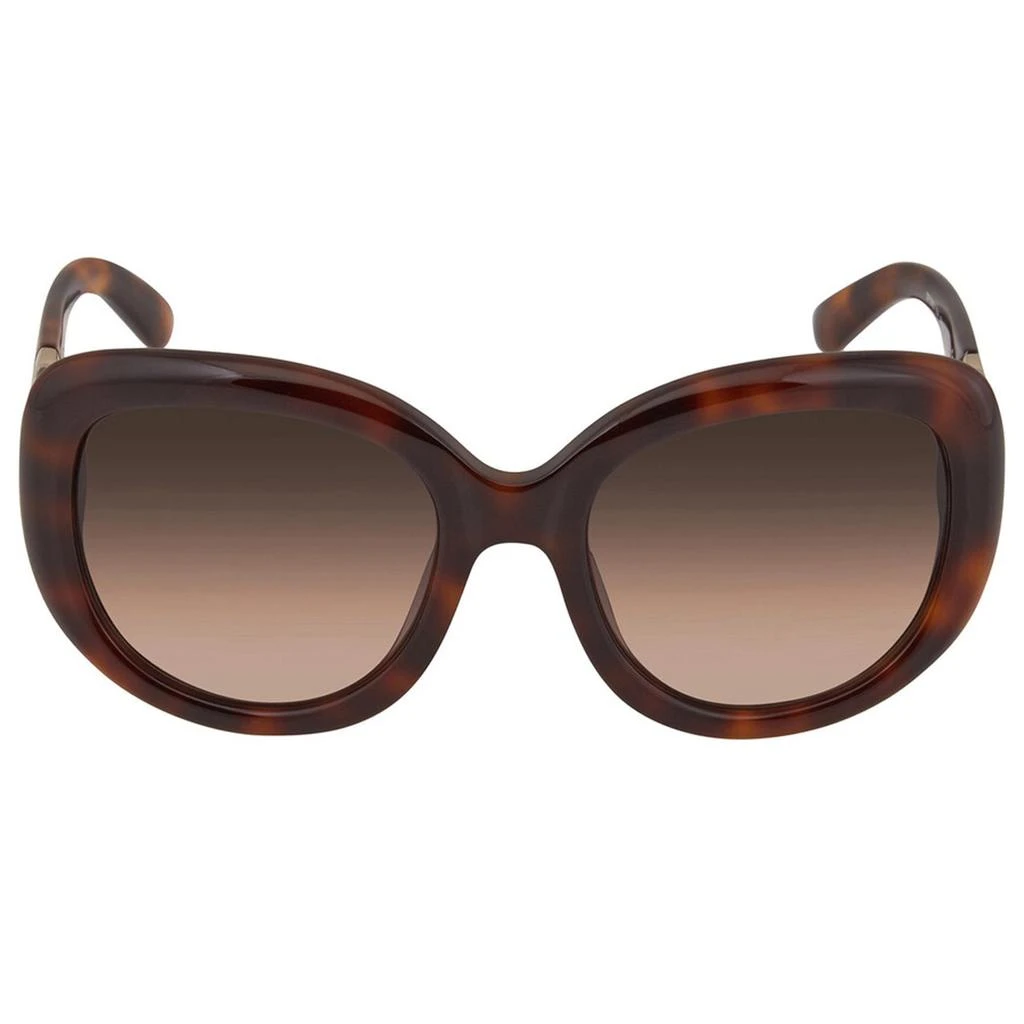 Salvatore Ferragamo Salvatore Ferragamo Women's Sunglasses - Tortoise Cat Eye Shape Frame | SF727S 214 2