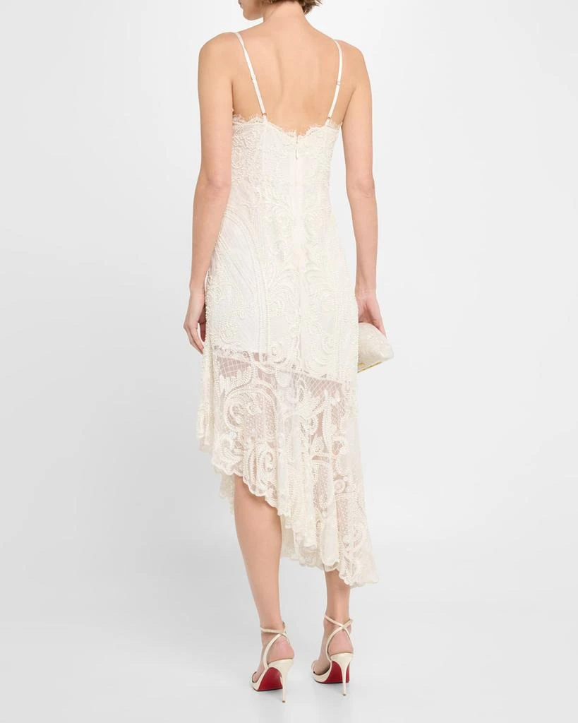 Liv Foster Elara High-Low Beaded Lace Midi Dress - Dresses & Skirts -  Compare Prices from 8+ Stores - Free Shipping - BeyondStyle