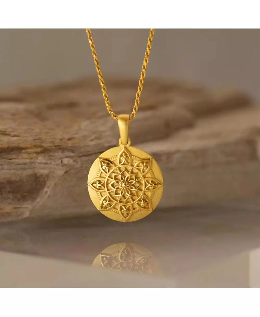 Mantra Mandala I Am Worthy Gold / Original 2