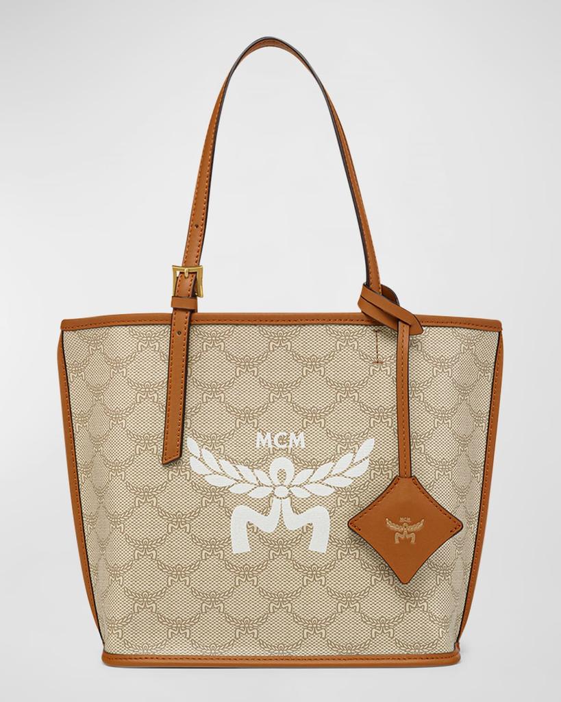 MCM Printed canvas Himmel shopping bag - Tote Bags - Compare