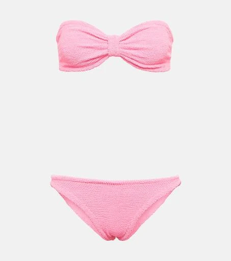 Hunza G Jean bandeau bikini 1