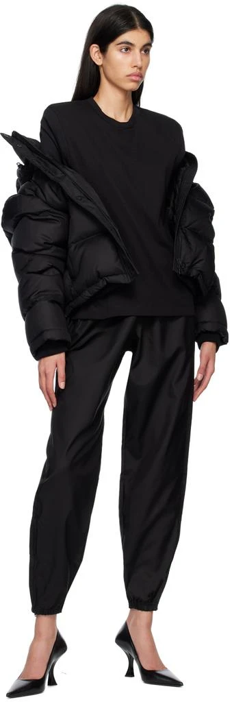 WARDROBE.NYC Black Cropped Down Jacket 4