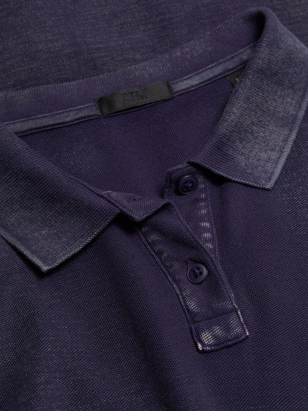 ATM Anthony Thomas Melillo Cotton Knit Short-Sleeve Polo Dress 5
