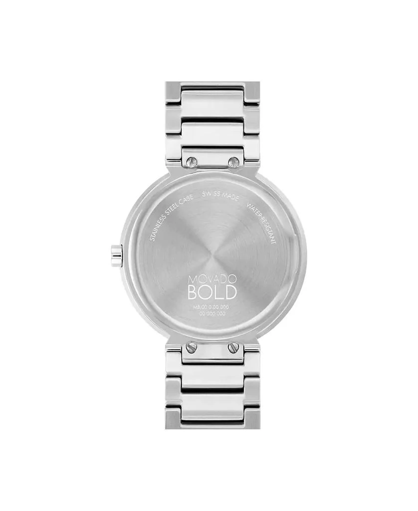 Movado Women's Bold Horizon Swiss Quartz Two Tone Stainless Steel Watch 34mm 3