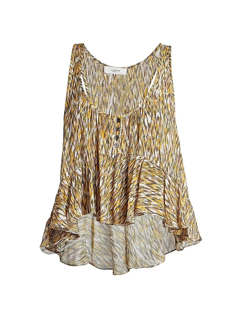 Isabel Marant Étoile Sliema Printed High-Low Tank
