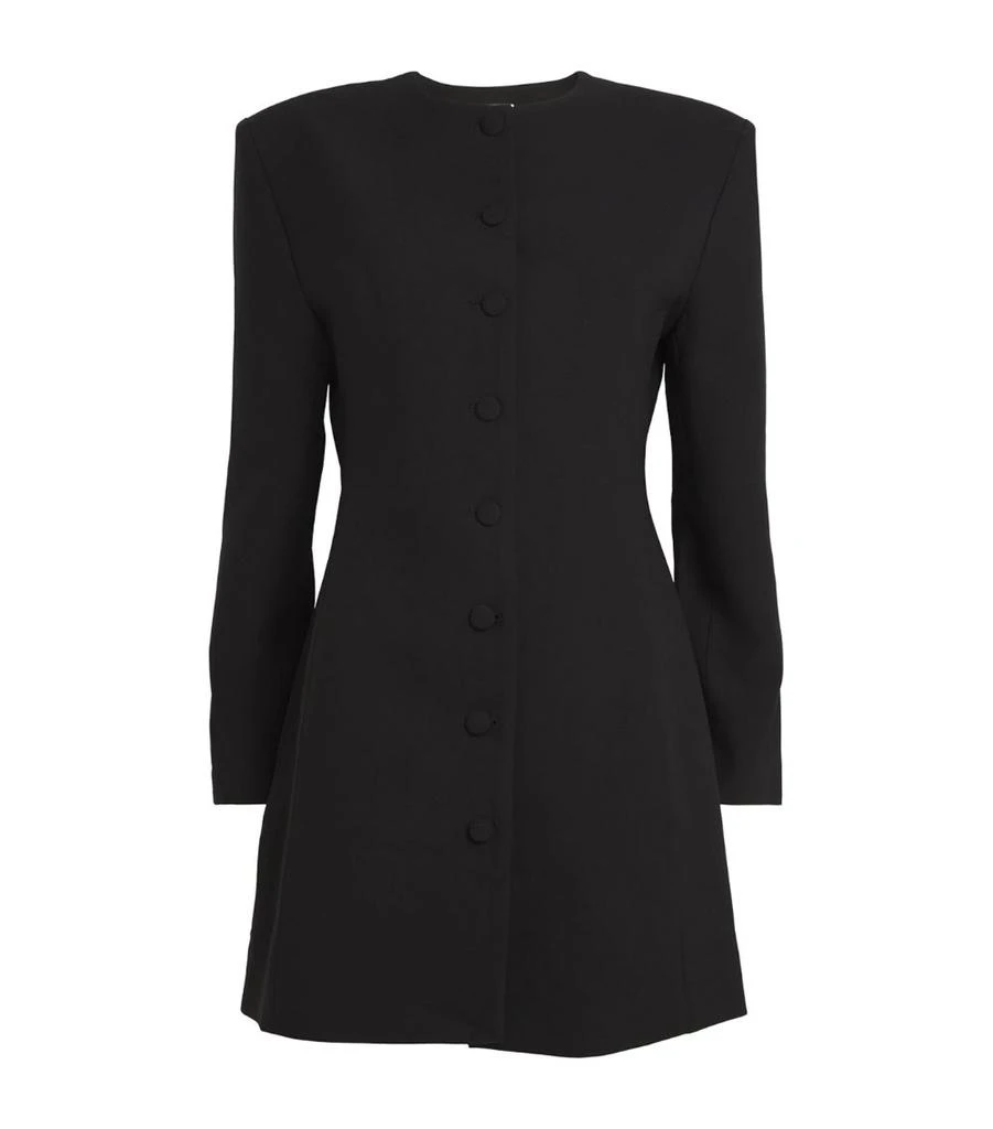 AEXAE Wool Contour Mini Dress 1