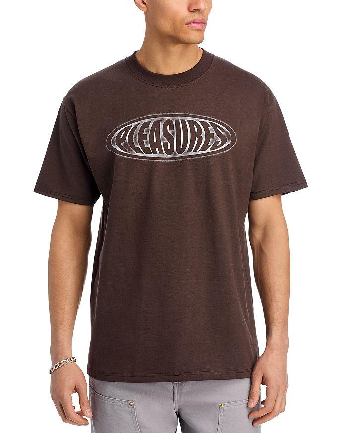 Pleasures Sandblast Graphic Logo Tee