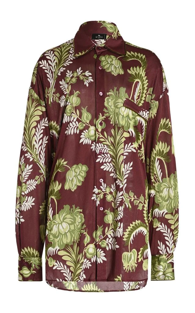 ETRO Etro - Printed Shirt - Multi - IT 44 - Moda Operandi 1