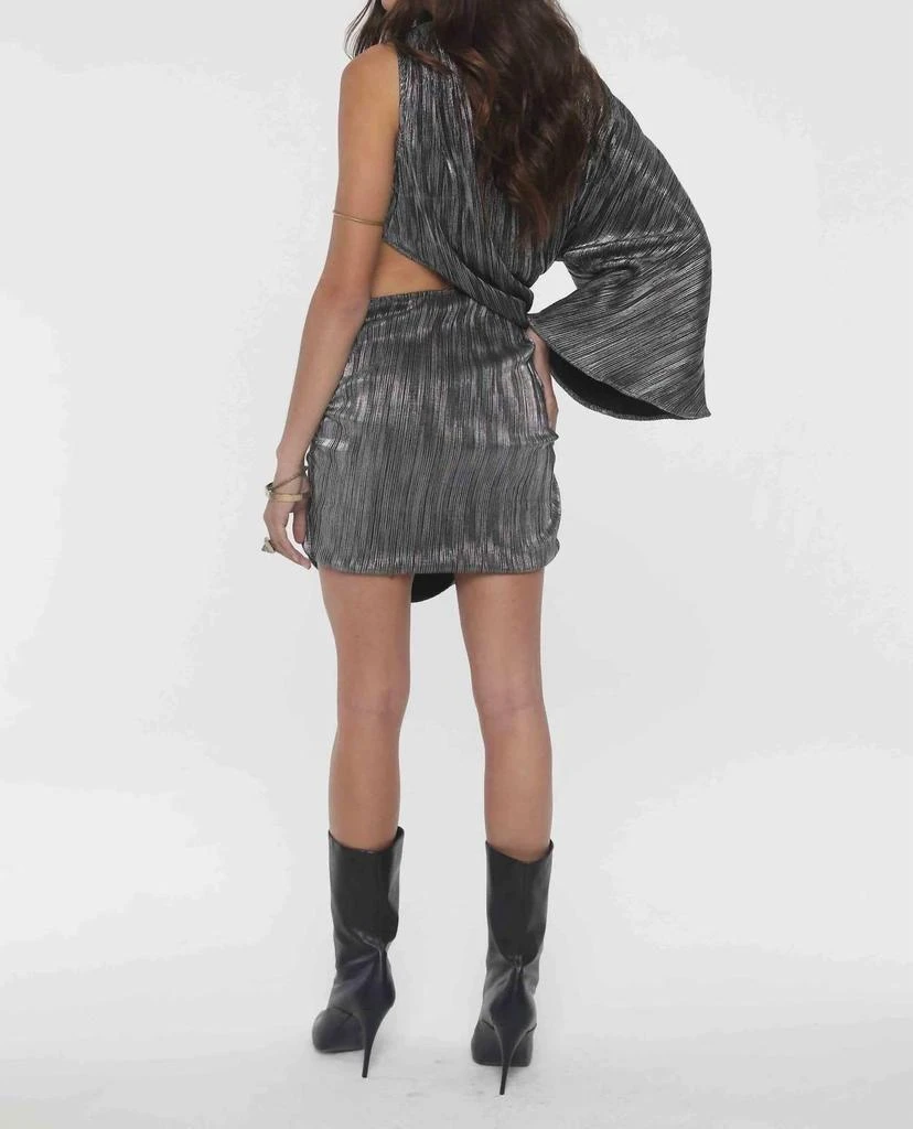 Jen's Pirate Booty Elixir Westminster Mini Dress In Silver 4