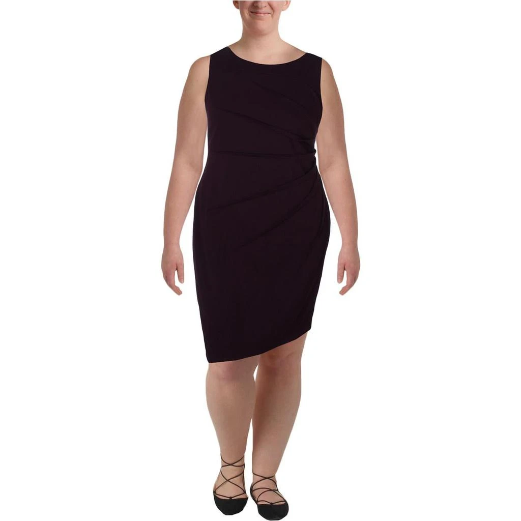 open lace back dress Wool Silk Crystal Trimmed Pleat Dress Brown  Roland Mouret