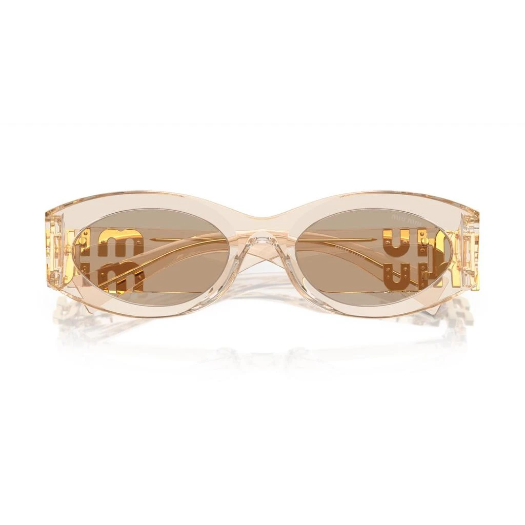 Miu Miu Eyewear Miu Miu Eyewear Oval-Frame Sunglasses 6