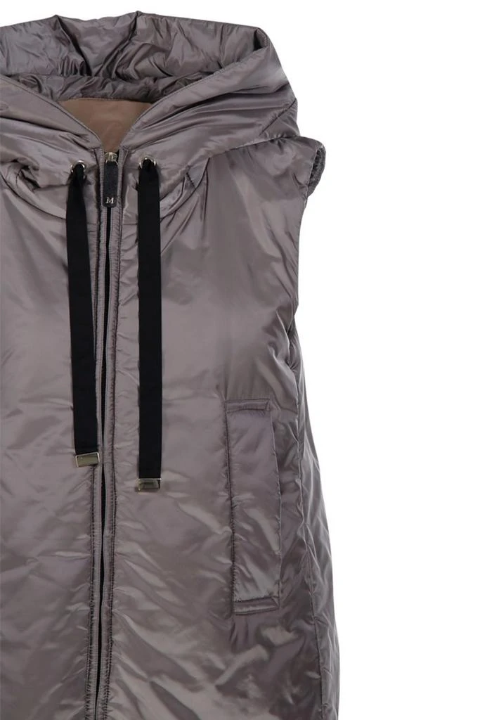 MAX MARA THE CUBE Max Mara The Cube Greengo Zip-Up Hooded Gilet 4