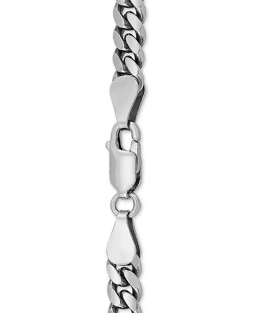 Macy's Cuban Link 22" Chain Necklace in Sterling Silver 3