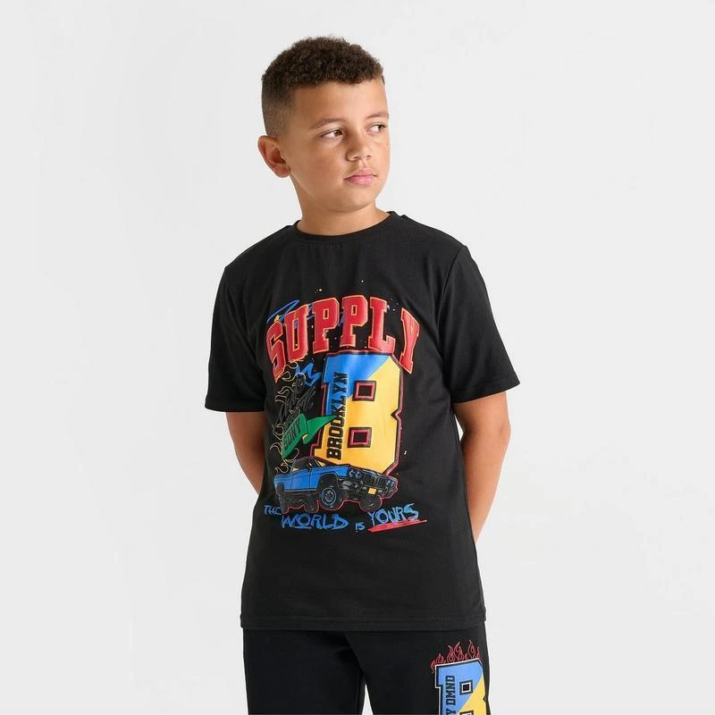 SUPPLY & DEMAND Kids' Supply & Demand Reggie T-Shirt 3
