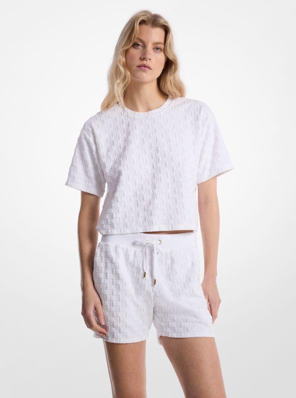 Michael Kors Embroidered Chambray Shirt Dress - Shirts