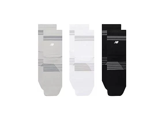 New Balance Pro Running QTR Socks 3 Pack 3