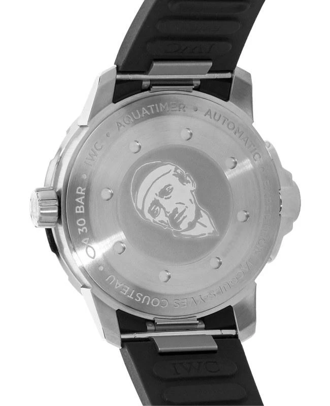 IWC Schaffhausen IWC Aquatimer Automatic Expedition Jacques-Yves Cousteau Blue Dial Men's Watch IW329005 3
