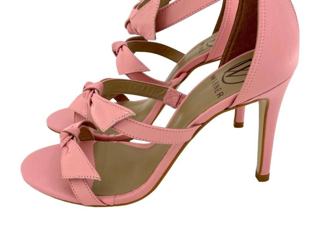 Werner Werner - Women's Bow Strappy Stiletto Heels