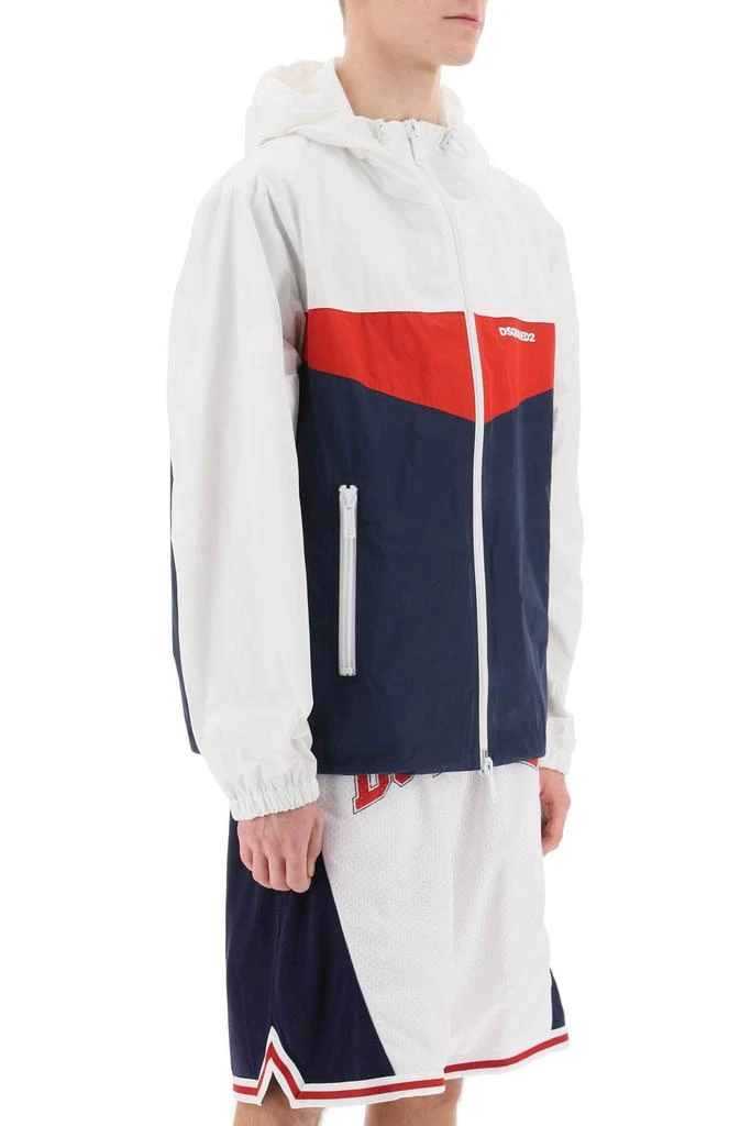 DSQUARED2 color block windbreaker jacket 2