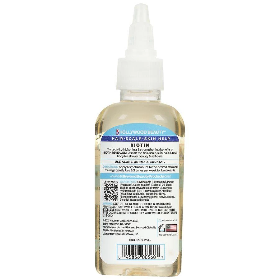 Hollywood Beauty Biotin Oil 2