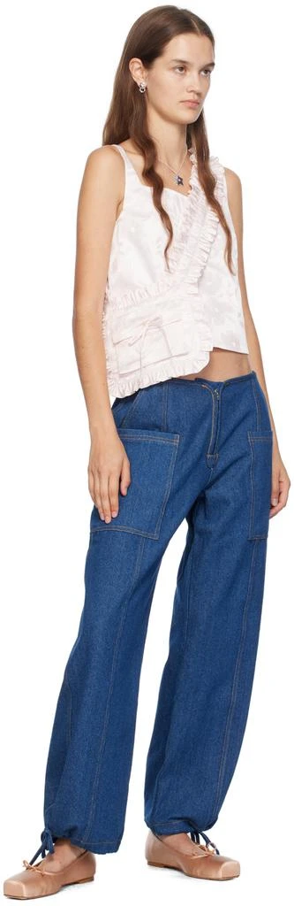 Sandy Liang Indigo Tifosi Jeans 4