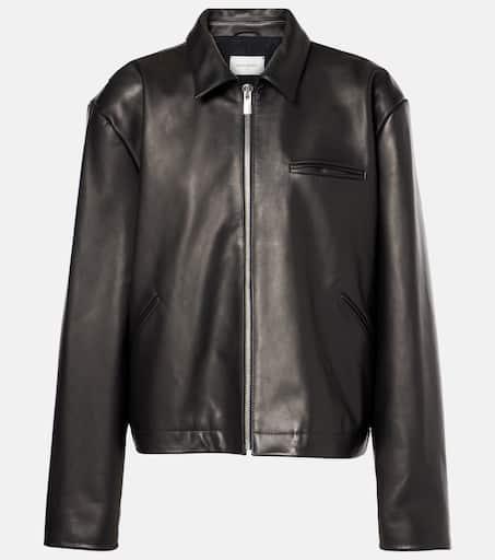 Shop Oversized leather jacket on Sale at BeyondStyle – Get