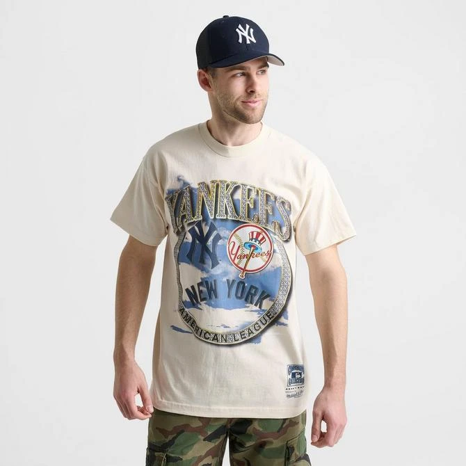 Mitchell and Ness Men's Mitchell & Ness New York Yankees MLB Crown Jewels Graphic T-Shirt 3