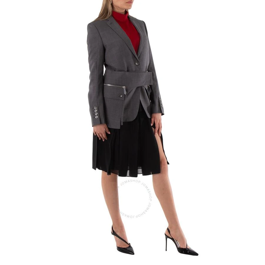 Burberry Blazer With Cargo Belt Detail 2