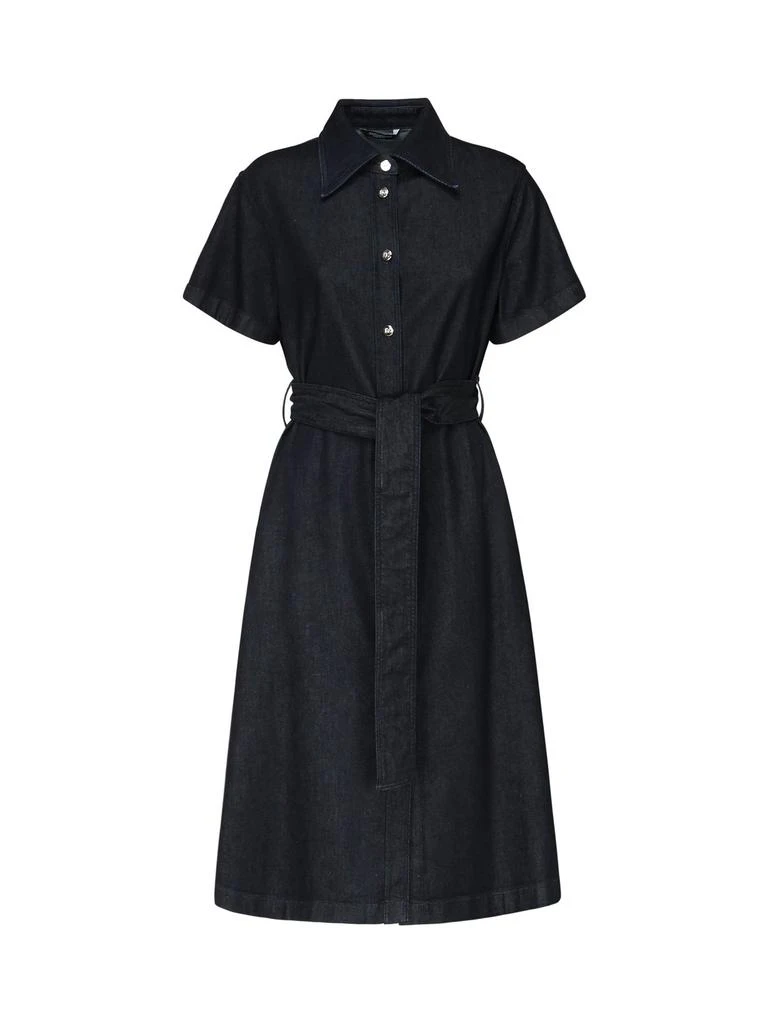 Dolce & Gabbana Dolce & Gabbana Belted Denim Shirt Dress 1