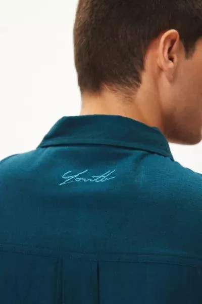Native Youth Native Youth Gage Embroidered Long Sleeve Button-Down Shirt 5