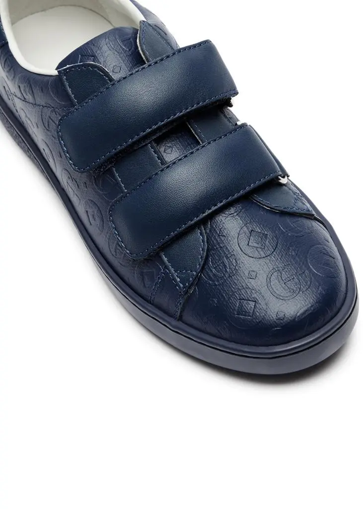Gucci KIDS GG-embossed leather sneakers (IT27-IT33) 4