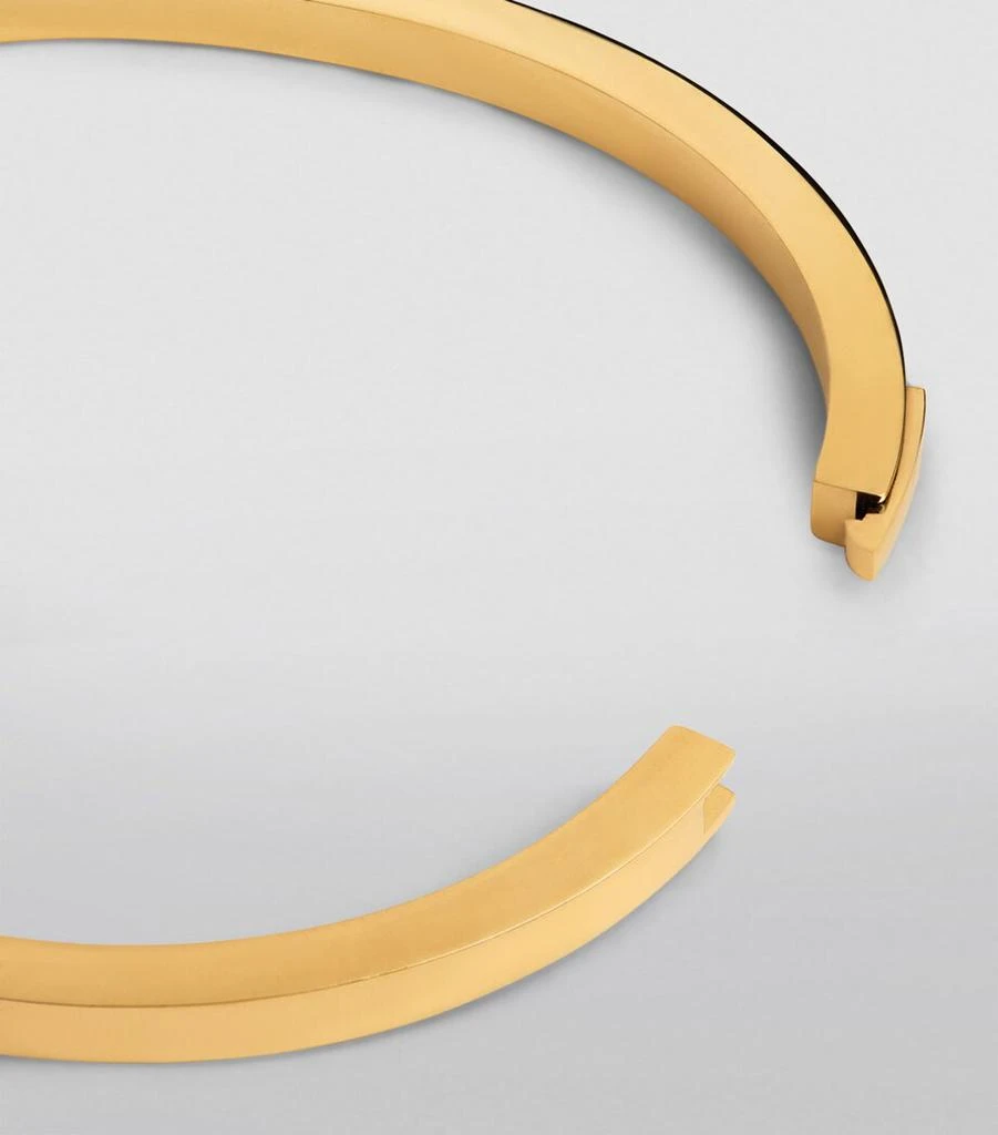 Nialaya Gold-Plated Simplicity Bangle 3