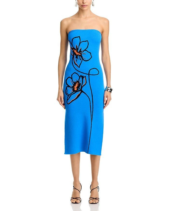 Milly Strapless Bodycon Dress 7
