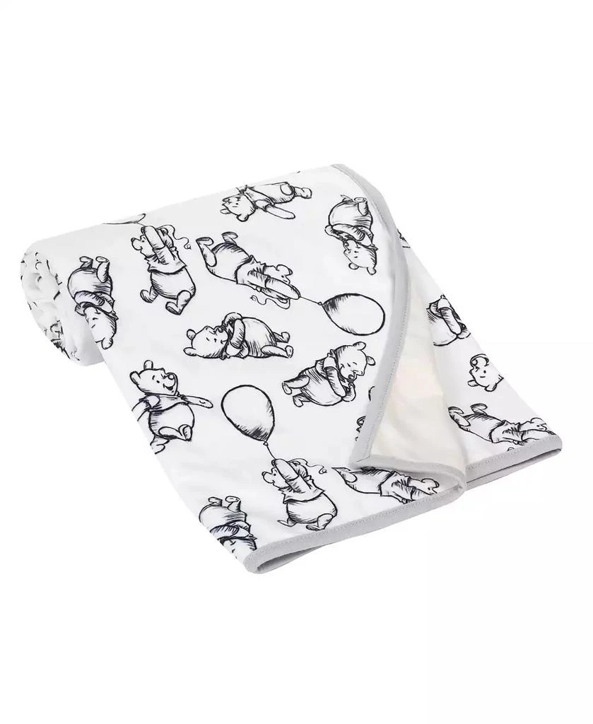 Lambs & Ivy Disney Baby WINNIE THE POOH Baby Blanket - Tan/Cream Jersey ...