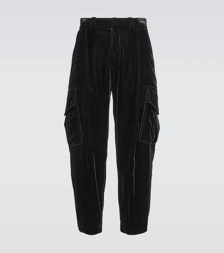 Giorgio Armani Velvet cargo pants 1