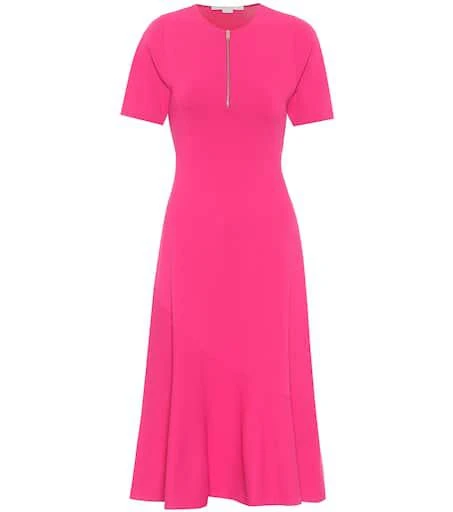 Stella McCartney Stretch-knit midi dress 1