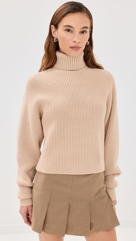 Good American Cozy Ribbed Turtleneck