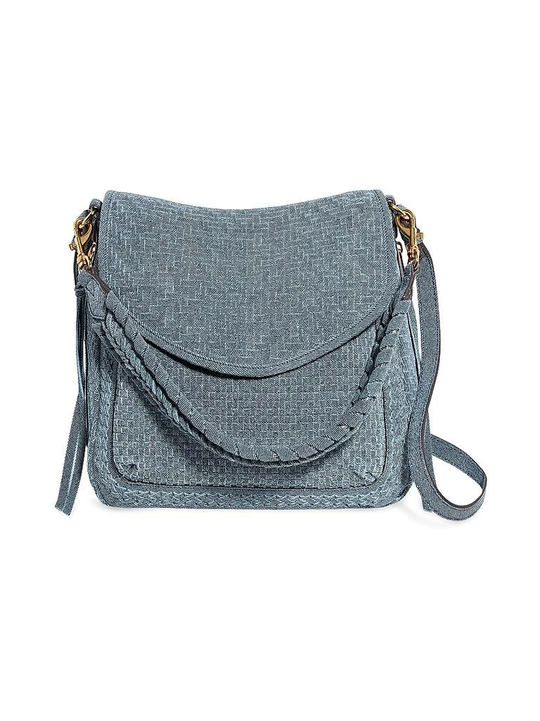 Aimee Kestenberg All For Love Woven Zip Top Convertible Shoulder Bag 1