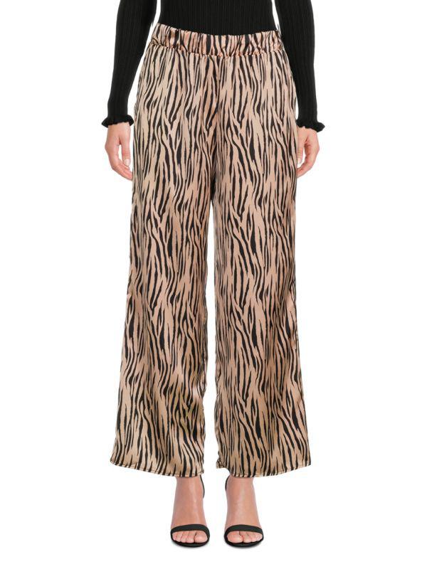 Renee C. Satin Ankle Pants
