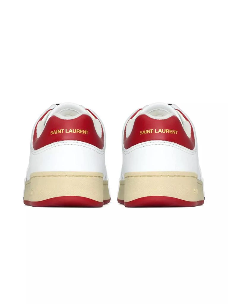 Yves Saint Laurent SL/61 Sneakers In Grained Leather 3